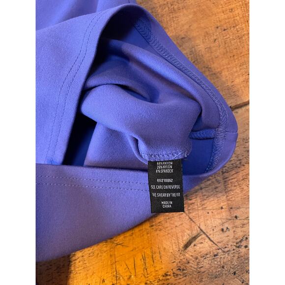 Womens Torrid Purple Stretchy Pull On Knee Length Elastic Waist Soft Skirt 00 - Picture 6 of 6